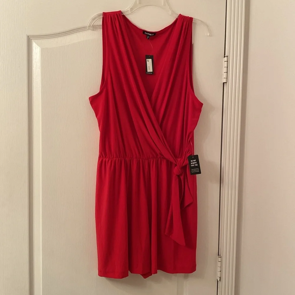 Express pink short romper size xl - Picture 6 of 13